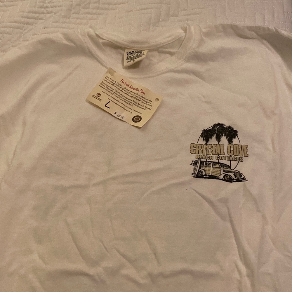 Comfort Colors Crystal Cove Beach Cottages T-Shirt Long Sleeve